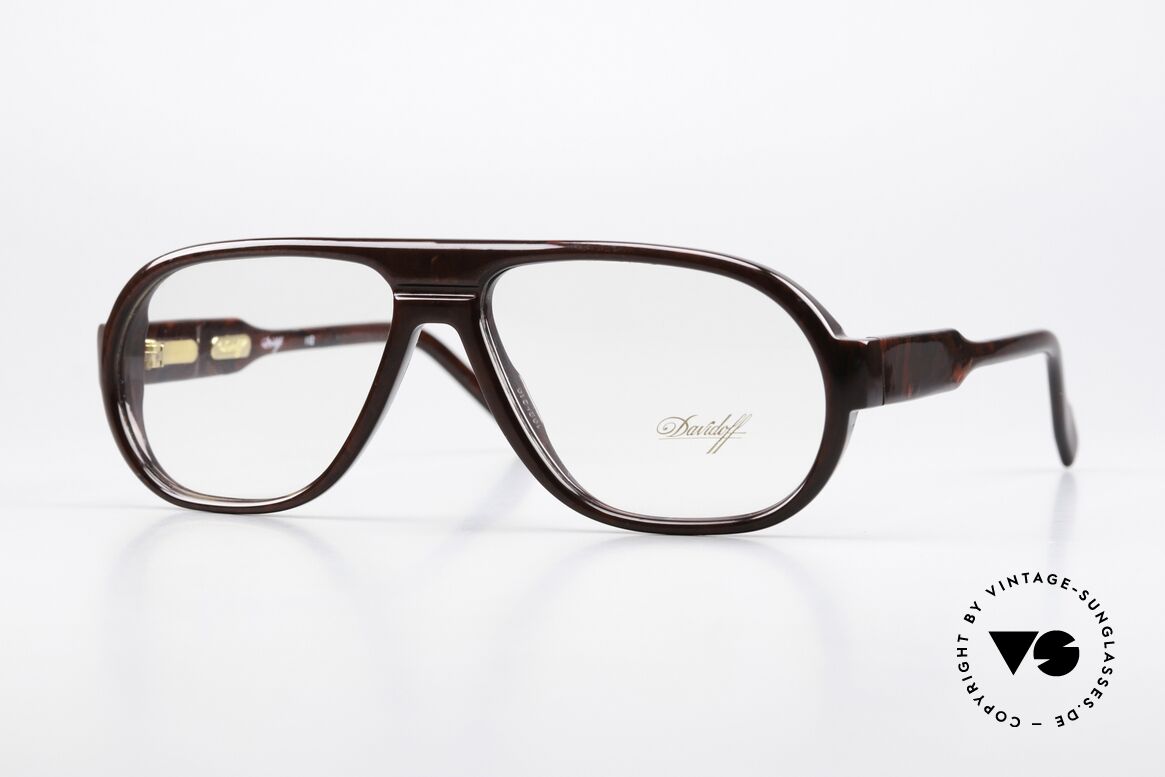 Davidoff 102 90's Men's Vintage Glasses, rare and very elegant eyeglasses-frame by DAVIDOFF, Made for Men