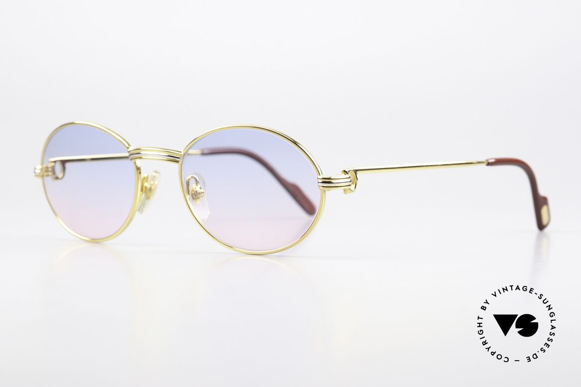 Cartier Saint Honore Baby-Blue Pink Sun Lenses, 'Staint Honore' is one of the oldest streets in Paris, Made for Men and Women