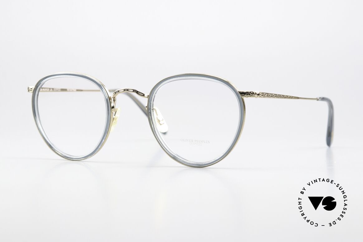 Oliver Peoples MP-2 Designer Frame 48mm Size, Oliver Peoples eyeglasses; round panto model MP-2, Made for Men and Women