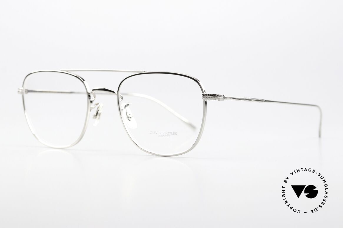 Oliver Peoples Kress Classic Eyeglasses Metal, O. Peoples = embodies the lifestyle of Los Angeles, Made for Men