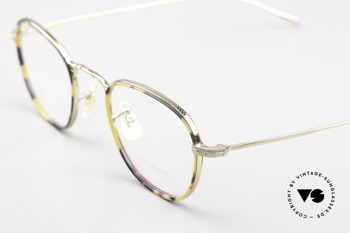 Oliver Peoples Eoin Metal Frame Acetate Inlays, timeless classic eyewear from 2018; made in Italy, Made for Men and Women