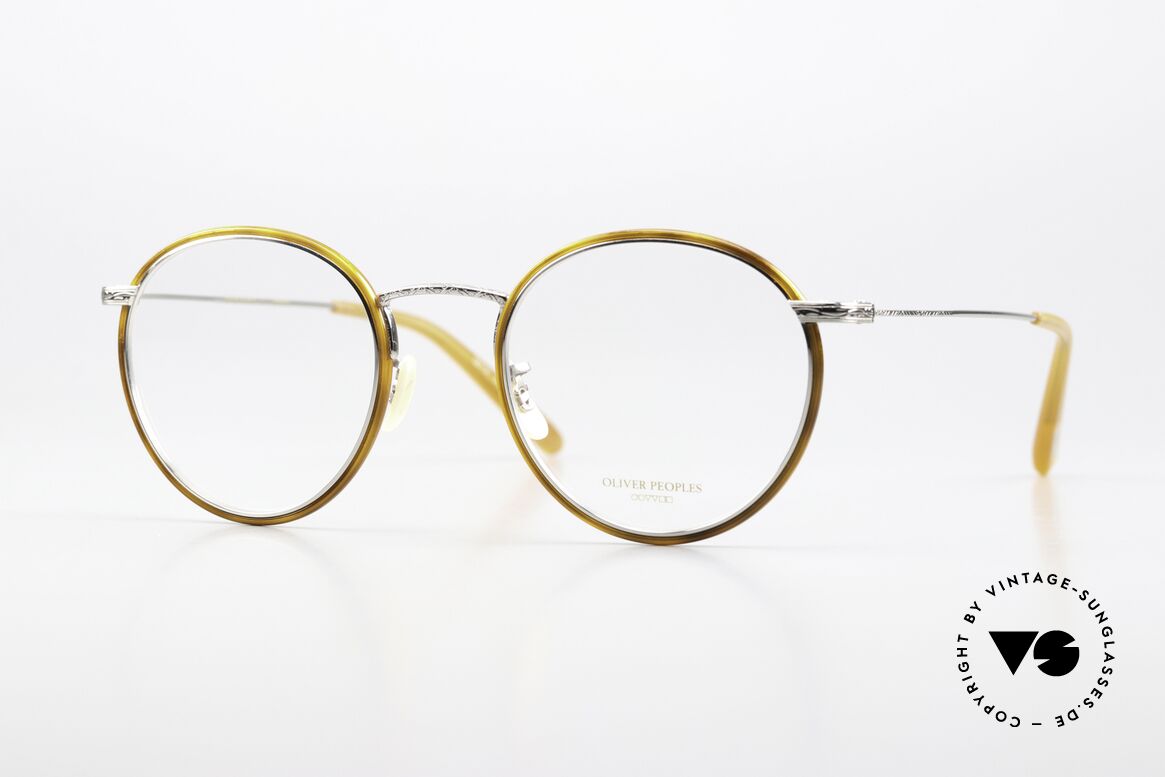 Oliver Peoples Colloff Metal Frame Acetate Rim, Oliver Peoples eyeglasses, mod. Colloff, size 48/21, Made for Men and Women