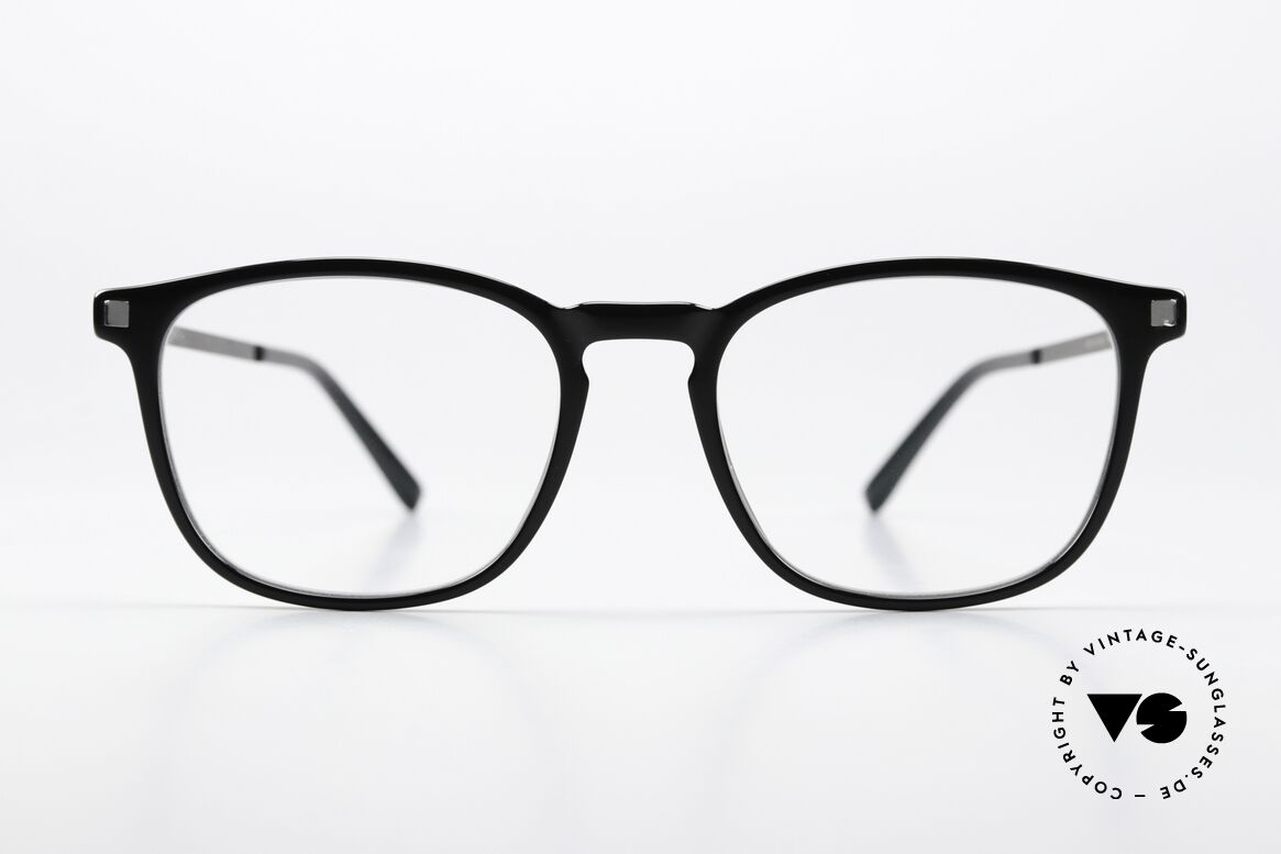 Mykita Haldur Unisex Specs Classic Black, square specs from the LITE collection (women & men), Made for Men and Women