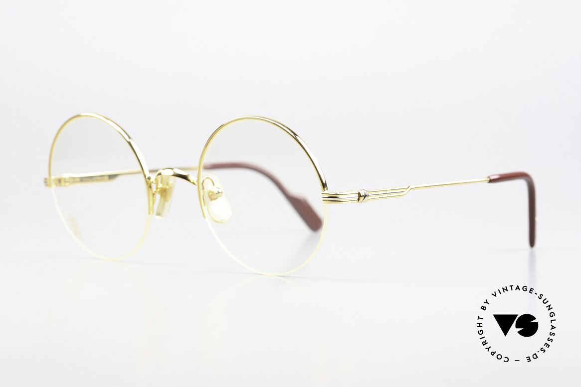 Cartier Mayfair - M Semi Rimless Luxury Frame, exclusive design - simply timeless and unisex, Made for Men and Women