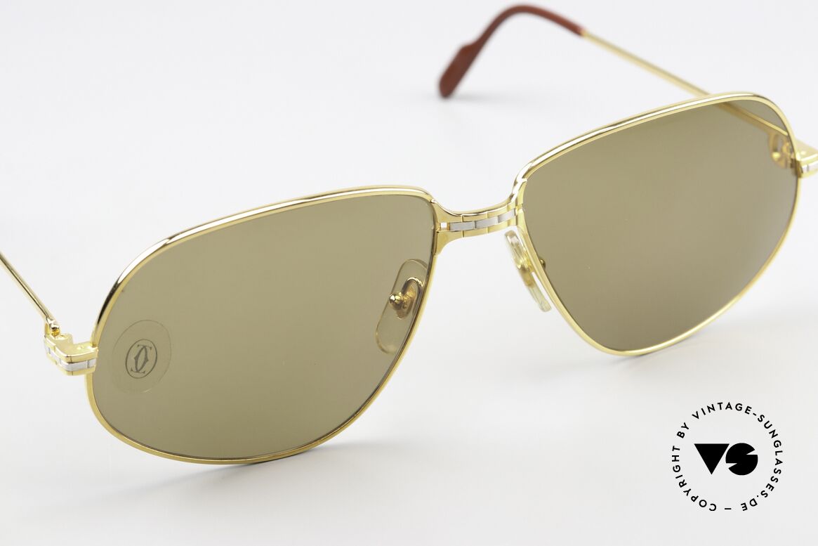 Cartier Panthere G.M. - XL Rare Luxury Shades 1988, original Cartier sun lenses with the HIDDEN Cartier logo, Made for Men