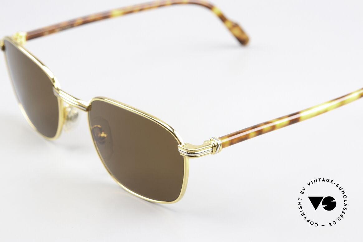 Cartier Aube - M Anti-Reflective Sun Lenses, new anti-reflective CR39 lenses; 100% UV protection, Made for Men