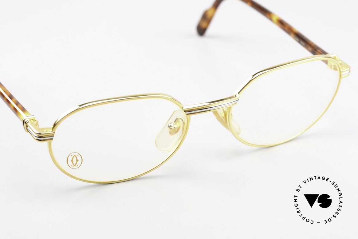 Cartier Lueur - S 90's Luxury Frame Small, NO RETRO frame, but a rare 30 years old Cartier unicum, Made for Men and Women