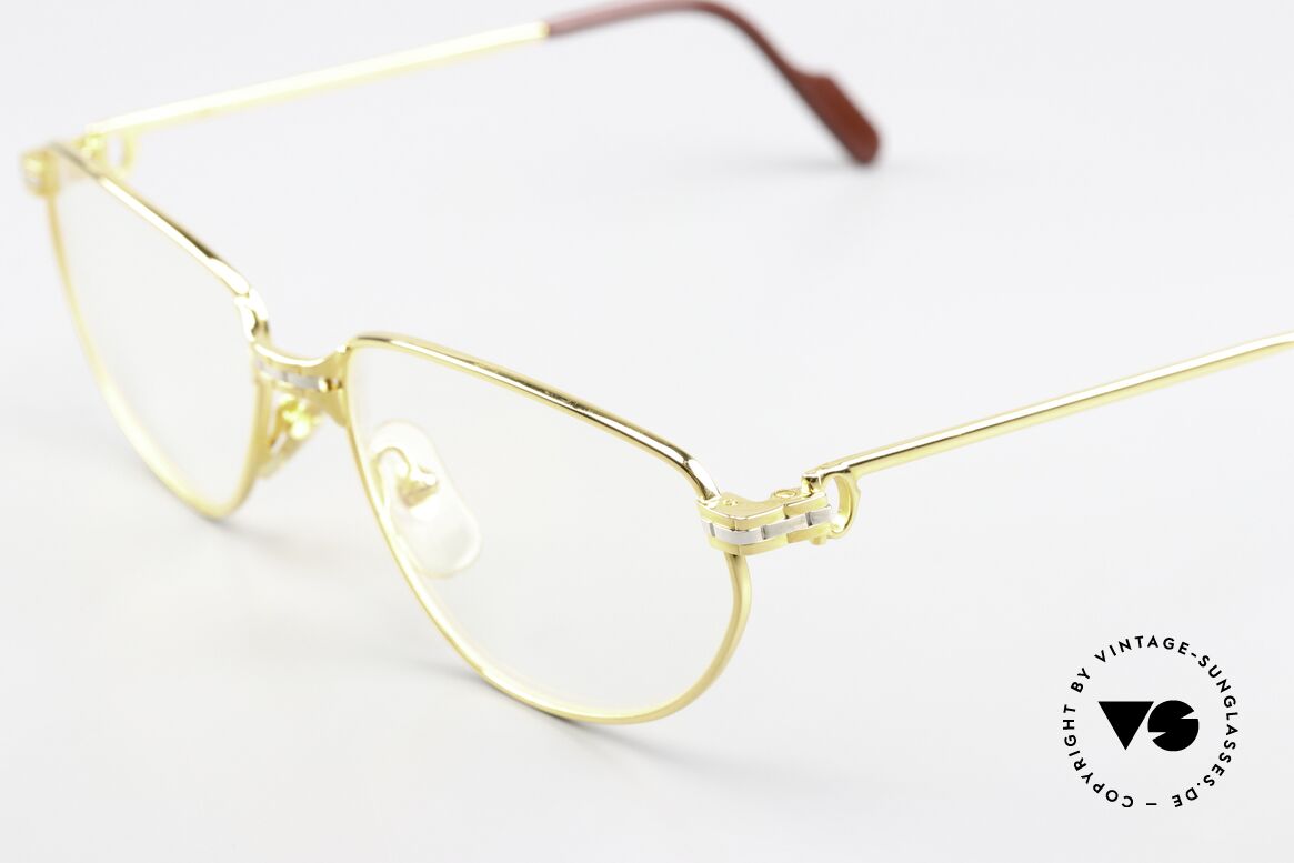 Cartier Panthere Windsor - S Ladies Glasses Small Size, 22ct gold-plated finish (like all vintage Cartier originals), Made for Women