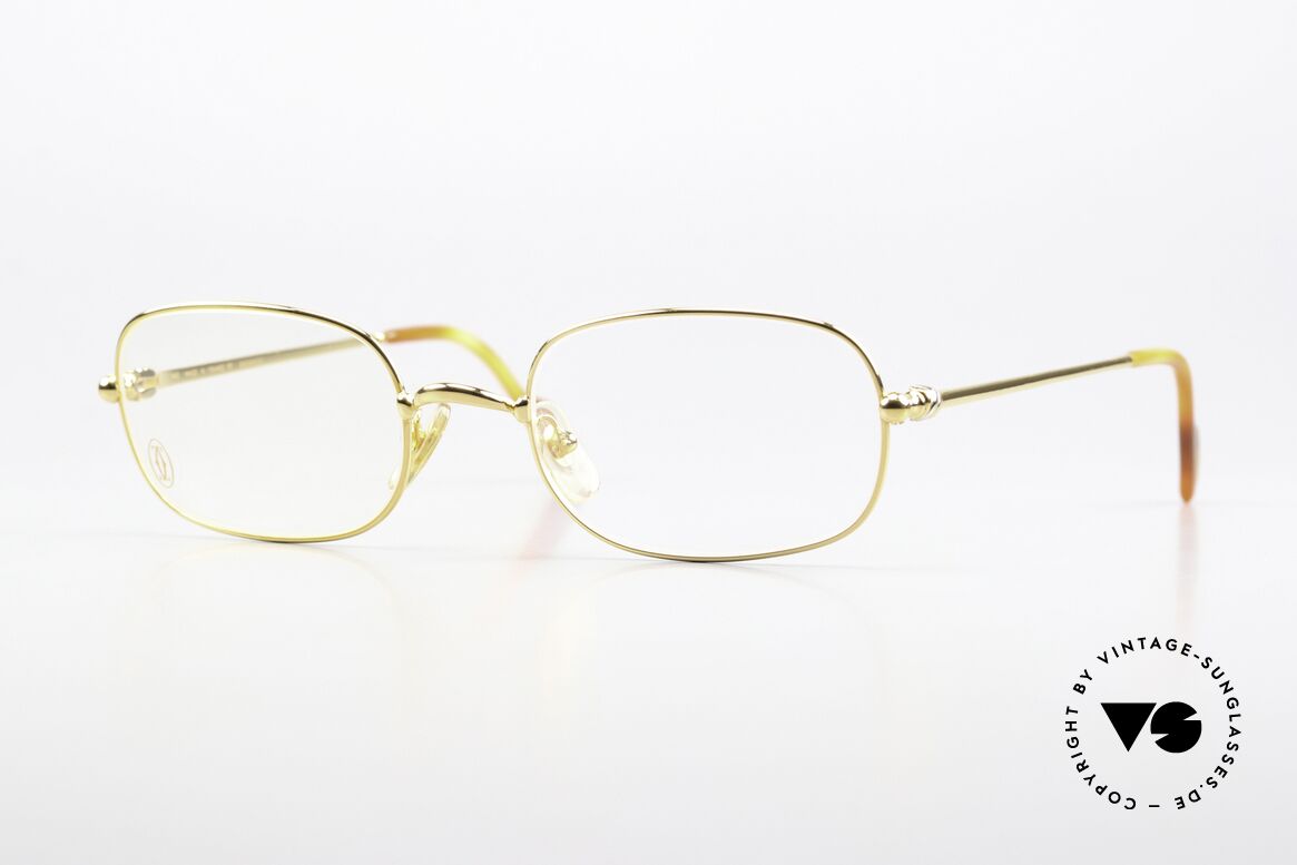 Cartier Deimios - L 90's Frame Rare 54mm Size, fine vintage CARTIER eyeglasses from the late 1990's, Made for Men and Women