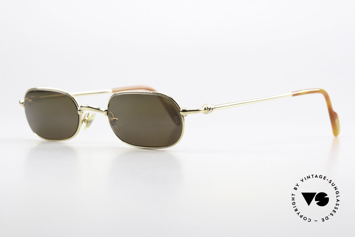 Cartier Orfy - S Original Lenses With Logo, flexible lightweight frame (1st class wearing comfort), Made for Men and Women