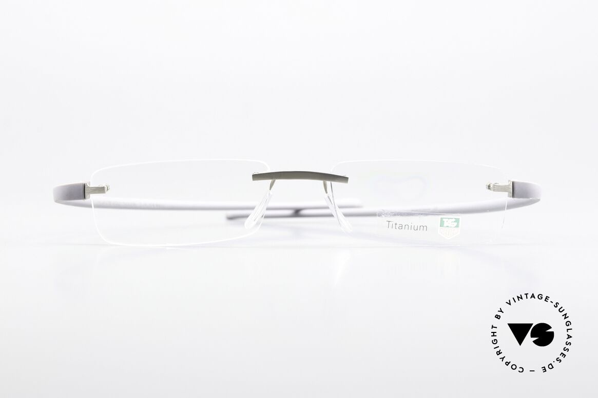 Tag Heuer 3110 Reflex Titanium Specs Rimless, extremely sporty rimless glasses for gentlemen, Made for Men