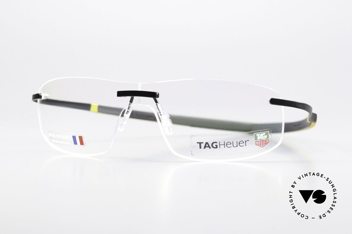 Tag Heuer 3533 Reflex Rimless Sports Eyewear, Tag Heuer glasses TH 3533, col. 099, size 65-00, Made for Men