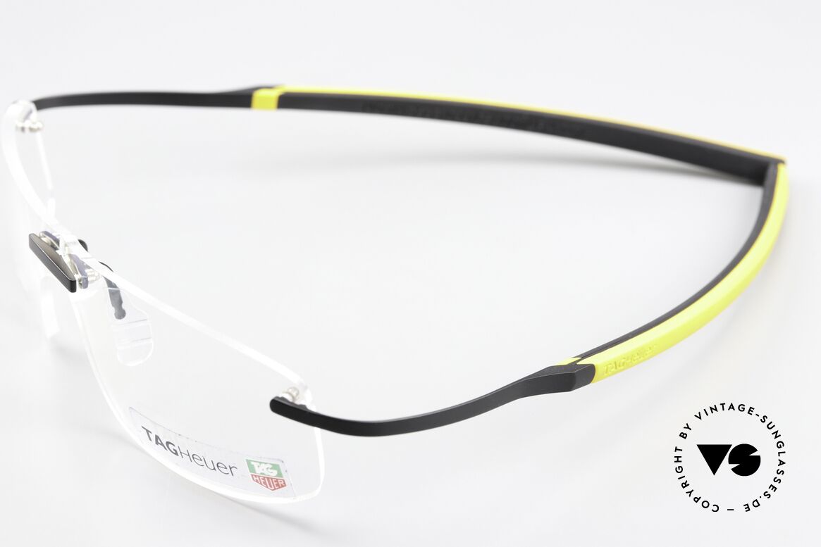 Tag Heuer 3533 Reflex Rimless Sports Eyewear, ideal wearing comfort (temples adapt to the face), Made for Men