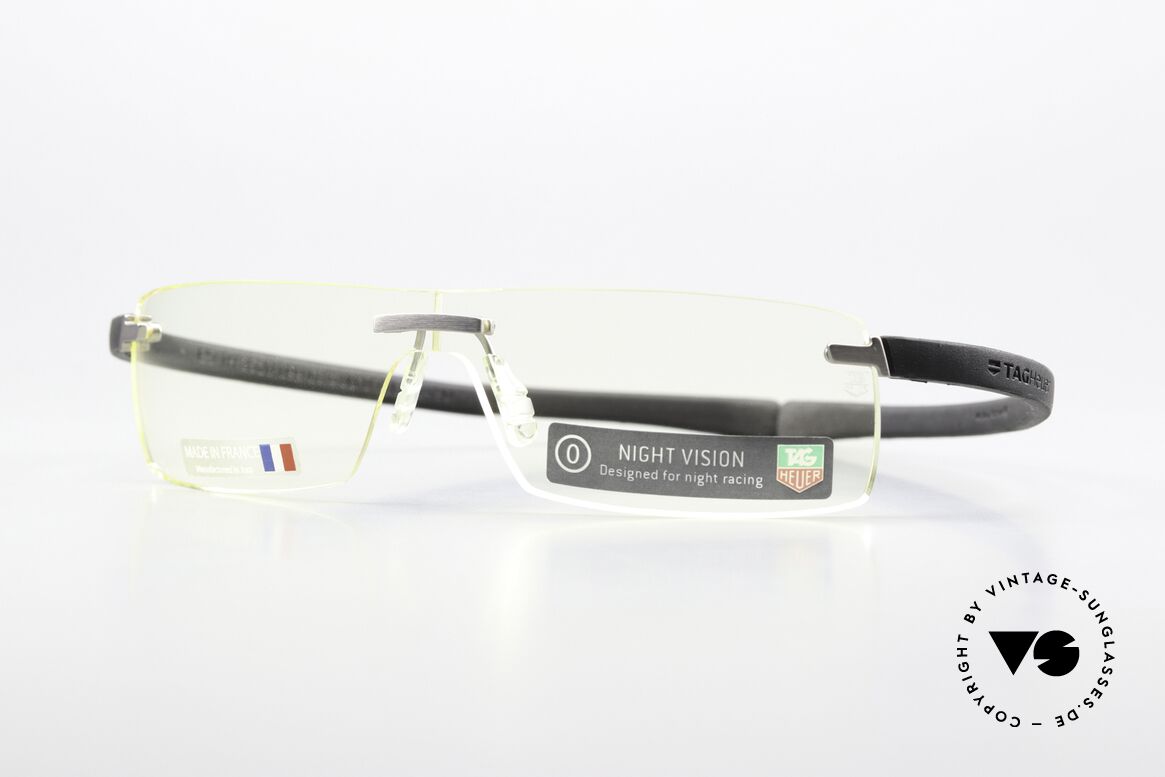 Tag Heuer 3520 Reflex Designed For Night Racing, rare Tag Heuer glasses TH 3520, color 099; size 63-00, Made for Men