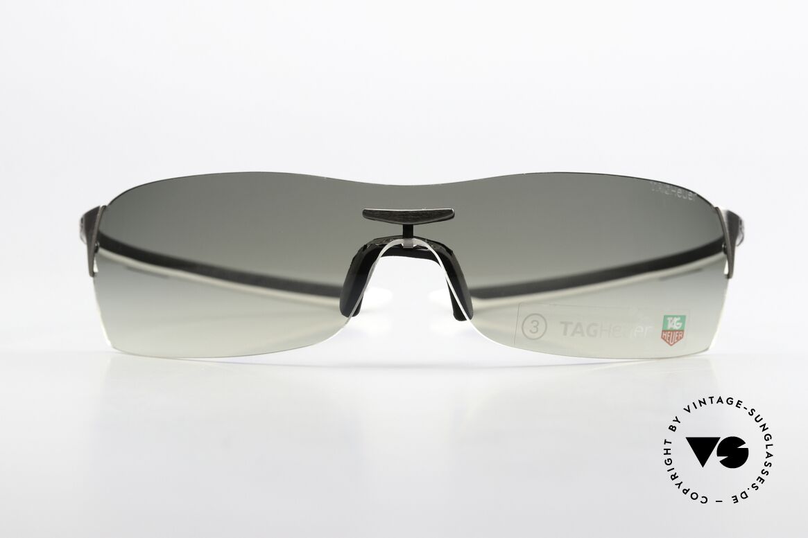 Tag Heuer 5508 Reflex Rimless Avantgarde Shades, Tag Heuer sunglasses TH 5508, c 03, size 68-00, Made for Men