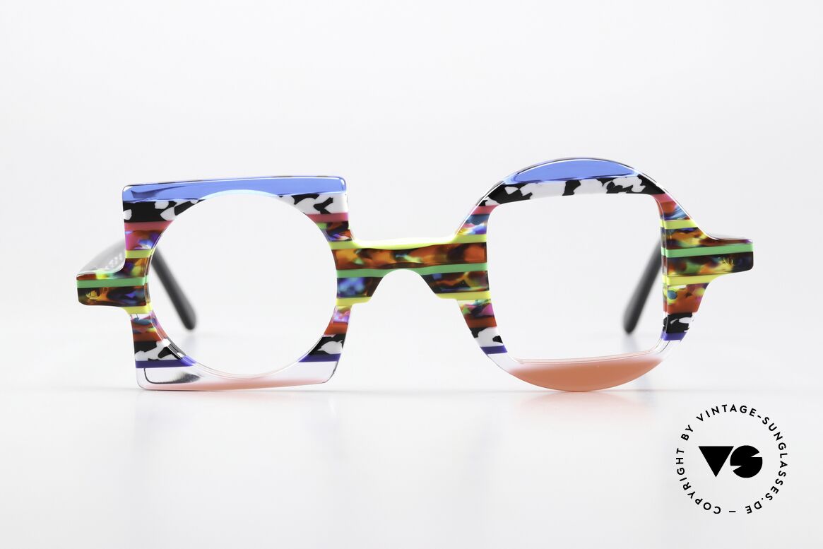 Wissing 2854 Crazy Colorful Eyeglasses, a great combination of art and craftsmanship, Made for Men and Women