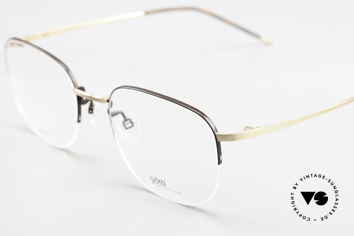 Götti Averi Semi Rimless Titan Frame, Oprah Winfrey made Götti glasses famous in 2021, Made for Men and Women