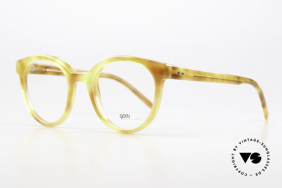 Götti Eldon Ladies Specs Panto Style, looks very solid - but is surprisingly comfortable, Made for Women