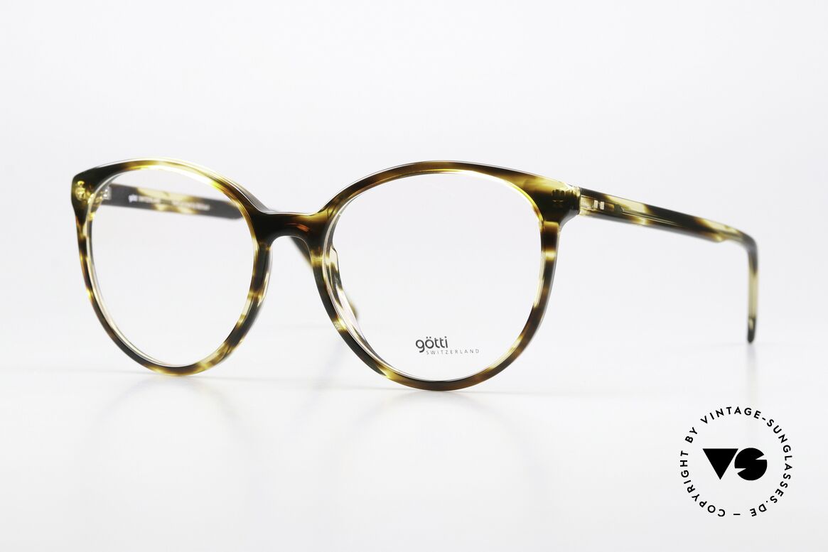 Götti Esty Designer Frame From 2016, Götti / Goetti glasses Esty, col. HHB, size 53/16, Made for Women