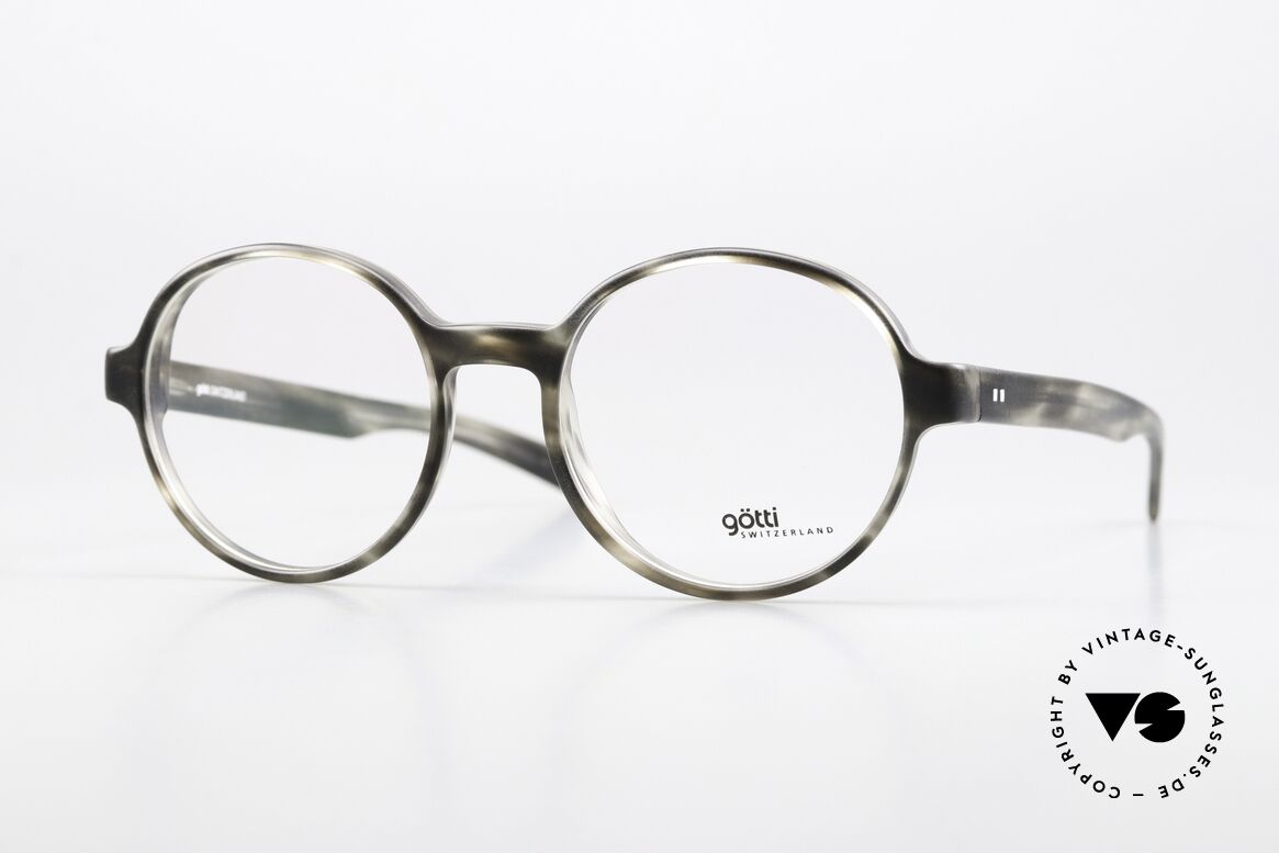 Götti Werry Designer Frame From 2016, Götti / Goetti glasses Werry, HHG-M, size 49/18, Made for Men and Women