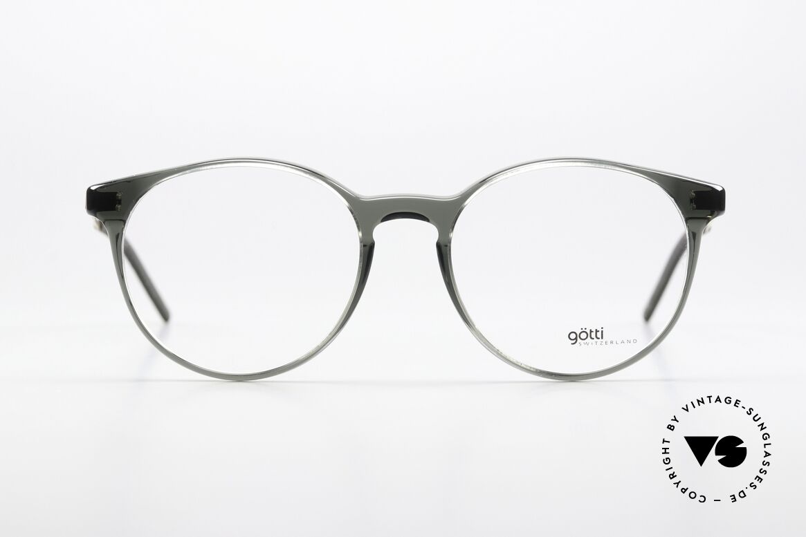 Götti Sander Timeless Interesting Color, full-rim glasses with metal temples in top quality, Made for Women