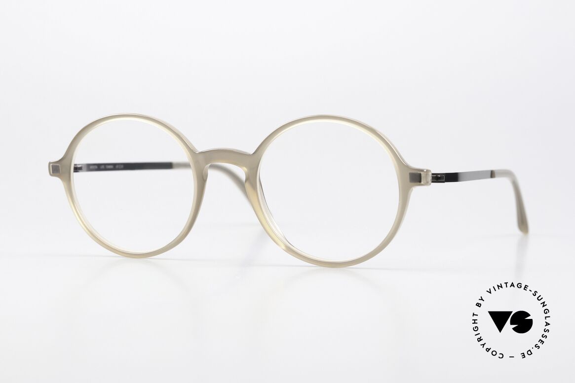 Mykita Tomkin Round Frame Light Brown, Mykita eyeglasses, unisex model TOMKIN in size 47-21, Made for Men and Women