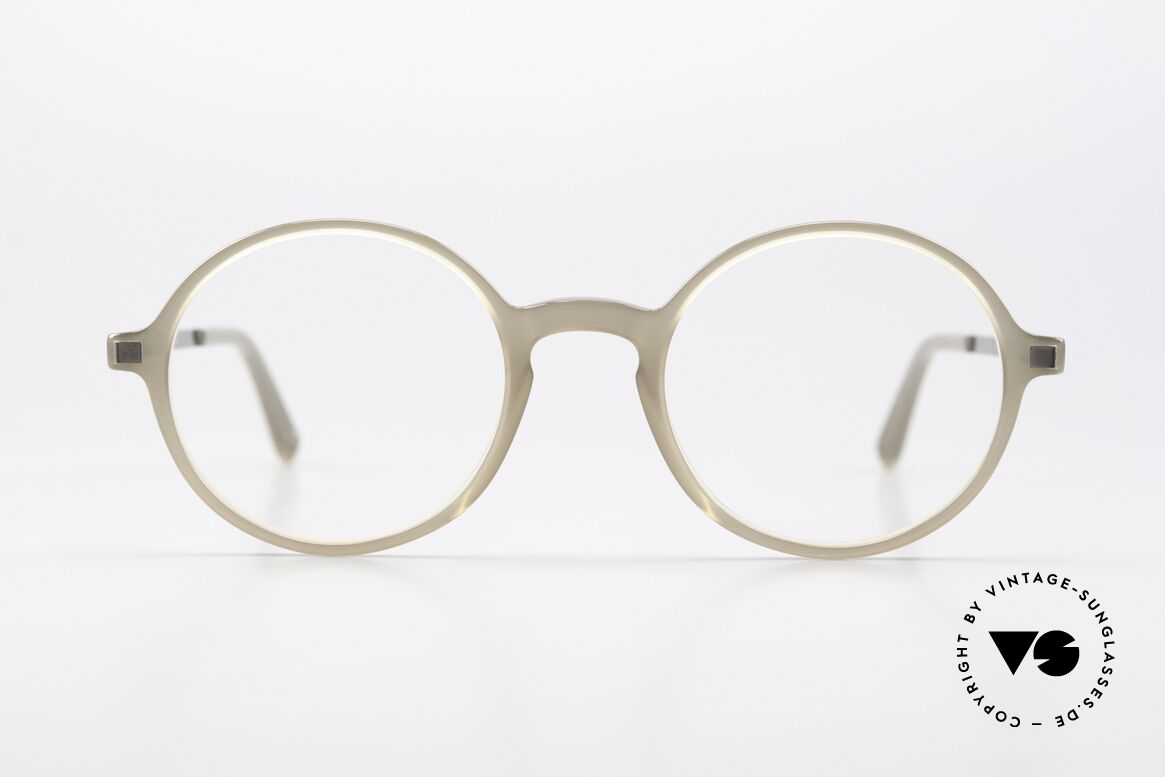 Mykita Tomkin Round Frame Light Brown, round glasses from the LITE collection (women & men), Made for Men and Women