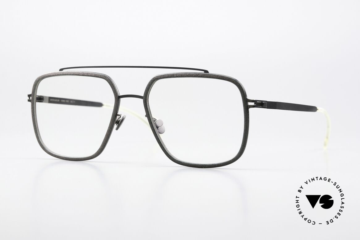 Mykita Mylon Reed Designer Frame Square Pilot, Mykita Mylon HYBRID eyeglasses; mod. Reed, Made for Men