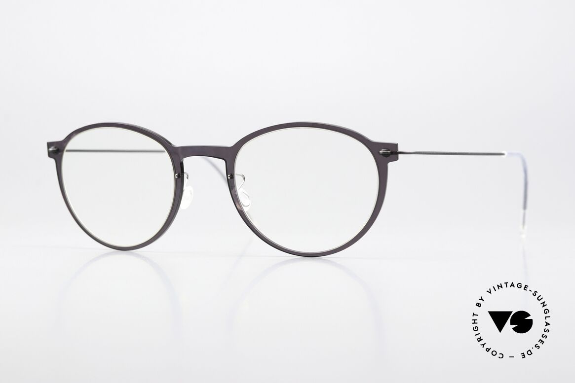 Lindberg 6527 NOW Panto Round Designer Frame, Lindberg eyeglasses from the NOW or N.O.W. series, Made for Men and Women