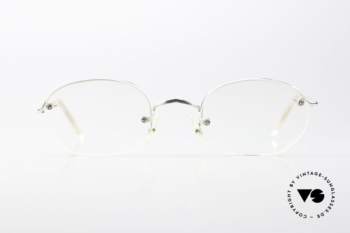 Algha Parklane Rimless 12k Gold Filled Frame, rhodanized, rimless frame (12kt GOLD-FILLED), Made for Men and Women