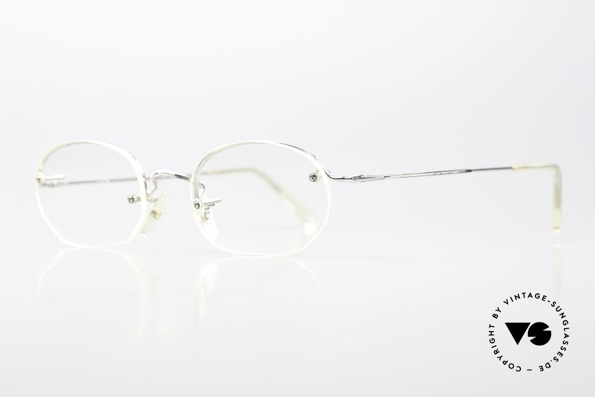 Algha Parklane Rimless 12k Gold Filled Frame, finest manufacturing (handmade in England, UK), Made for Men and Women