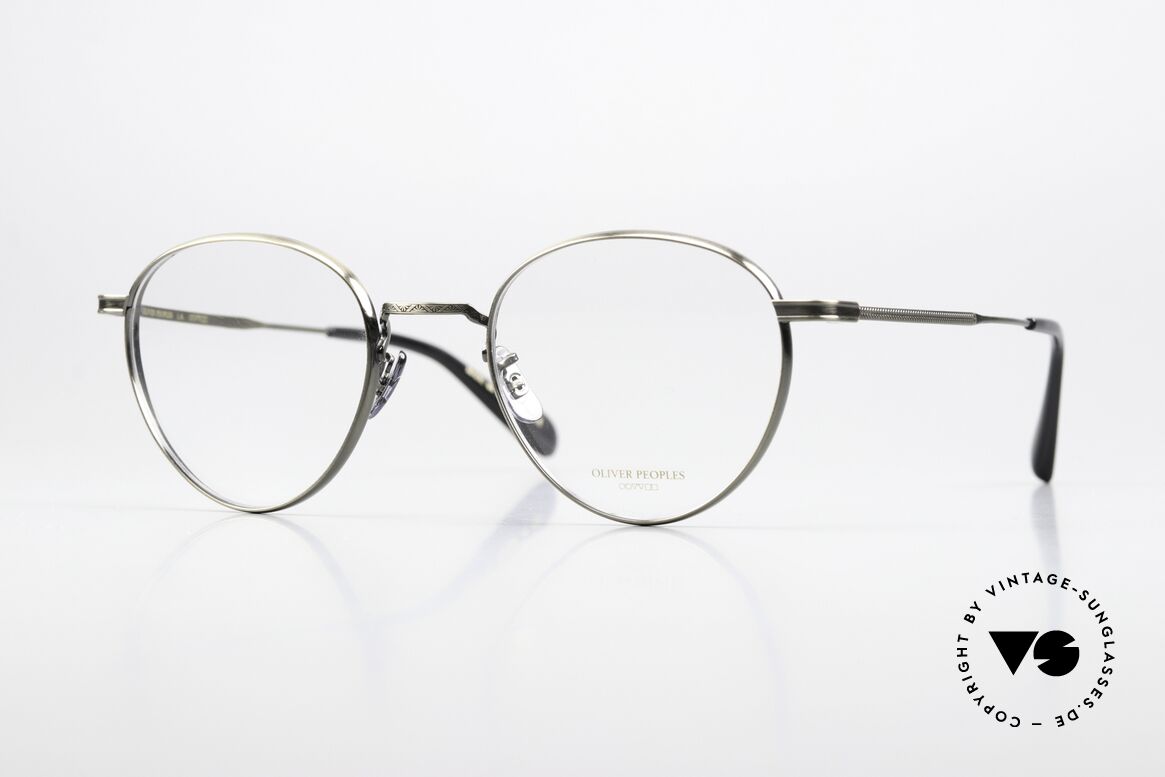 Oliver Peoples Watts Panto Frame Titanium, Oliver Peoples eyeglasses; Titanium model WATTS, Made for Men