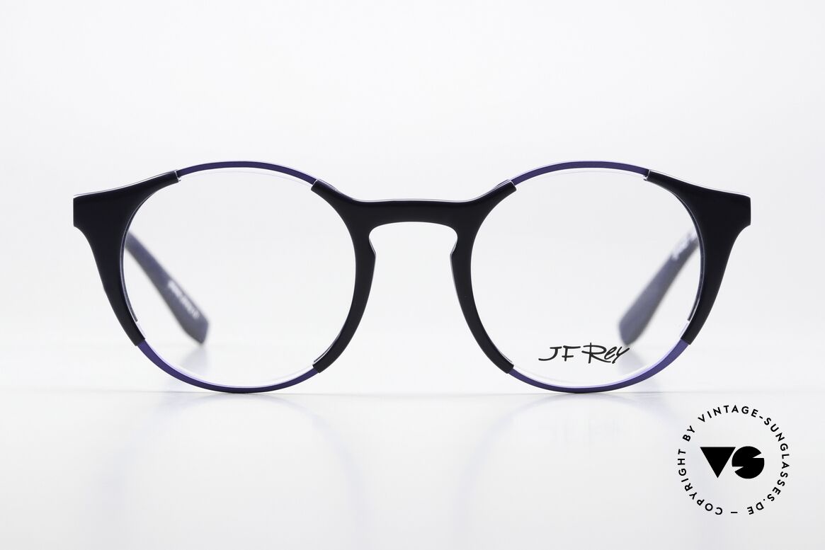 JF Rey JF1427 Dark Blue And Blue Metallic, eyewear fashion; which embodies a very unique style, Made for Women