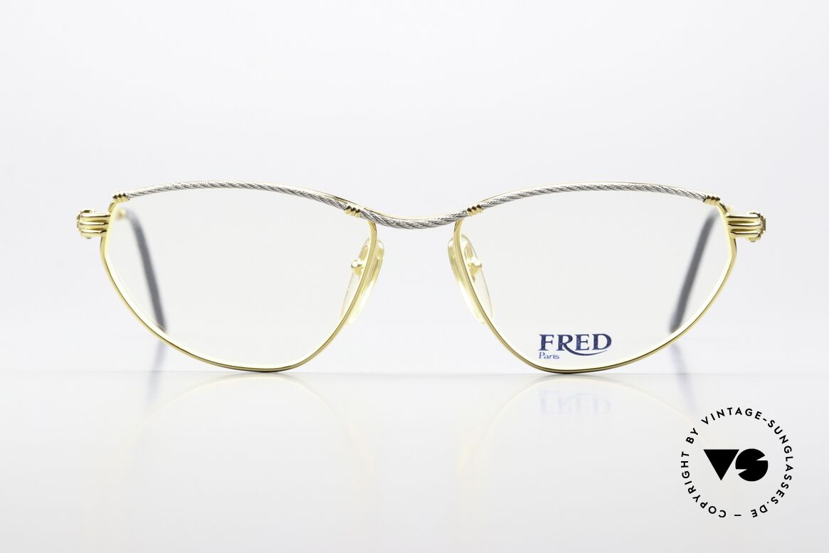 Fred Alize - S Women's Sailing Glasses 90's, marine design (distinctive Fred) in high-end quality, Made for Women