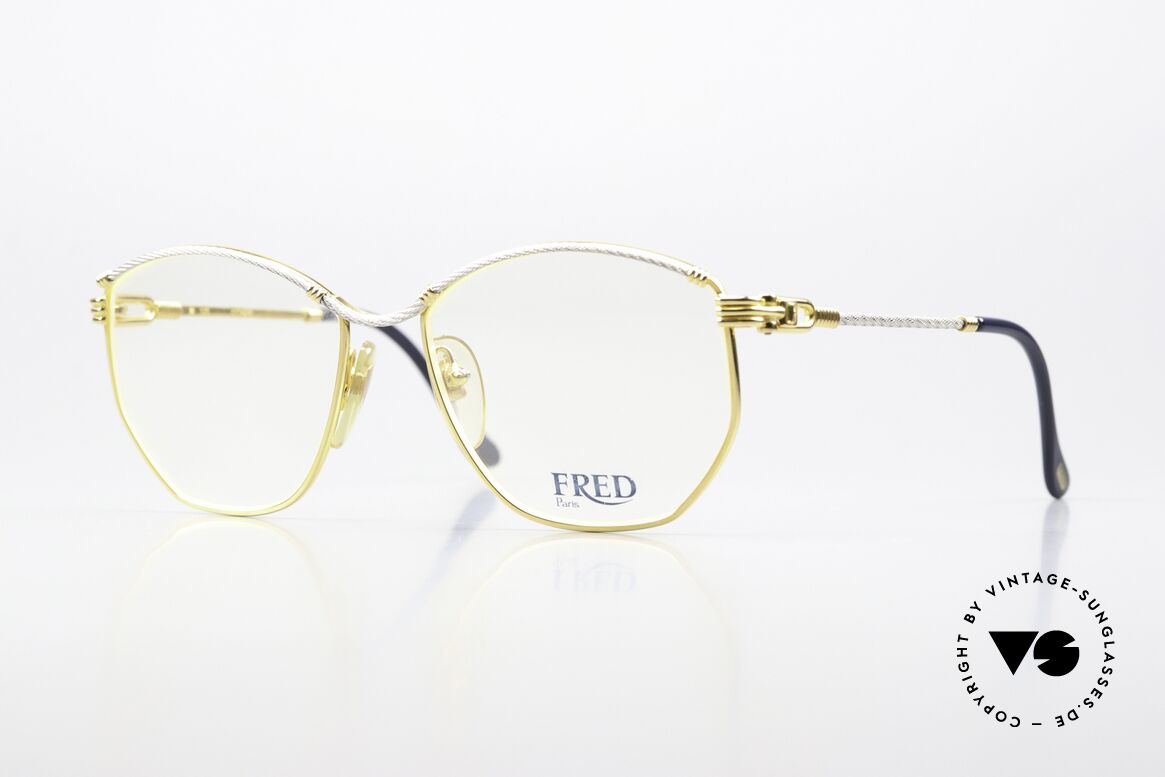 Fred Cythere - S Women's Luxury Eyewear, lovely vintage 90's Fred luxury eyeglasses for ladies, Made for Women