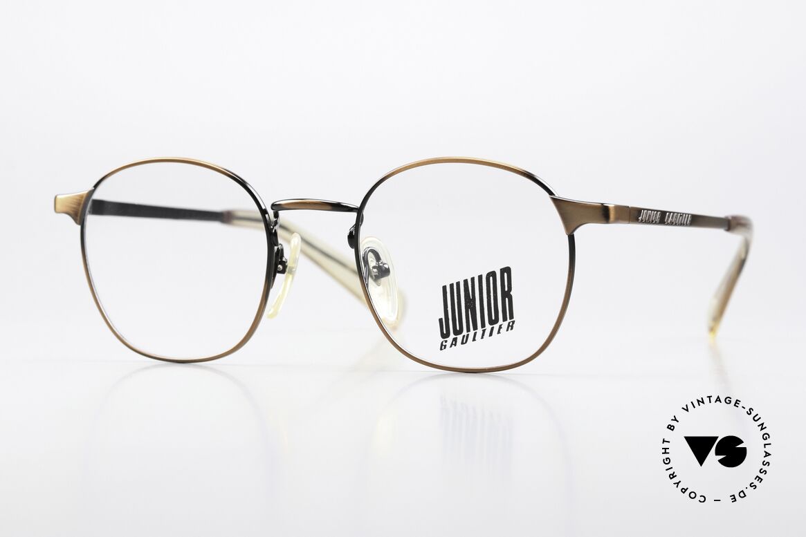 Jean Paul Gaultier 57-0172 90s Made in Japan Quality, unique designer eyeglasses by Jean Paul Gaultier, Made for Men