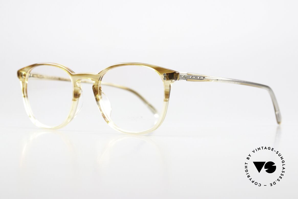 Oliver Peoples Finley Timeless Panto 49mm, FINLEY 49x20mm, vintage hand crafted in Italy, Made for Men