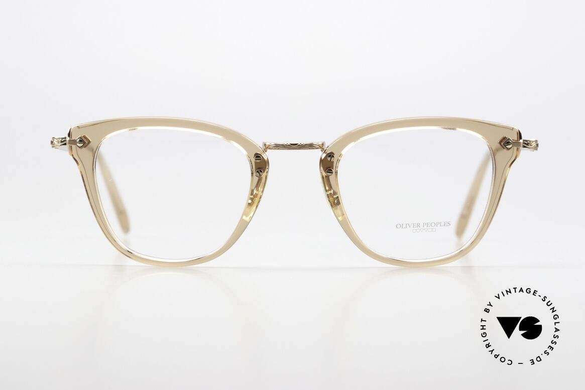 Oliver Peoples Keery Acetate Front Rose Temples, exact catalog model name: OV5367, 1471, size 46/23, Made for Women