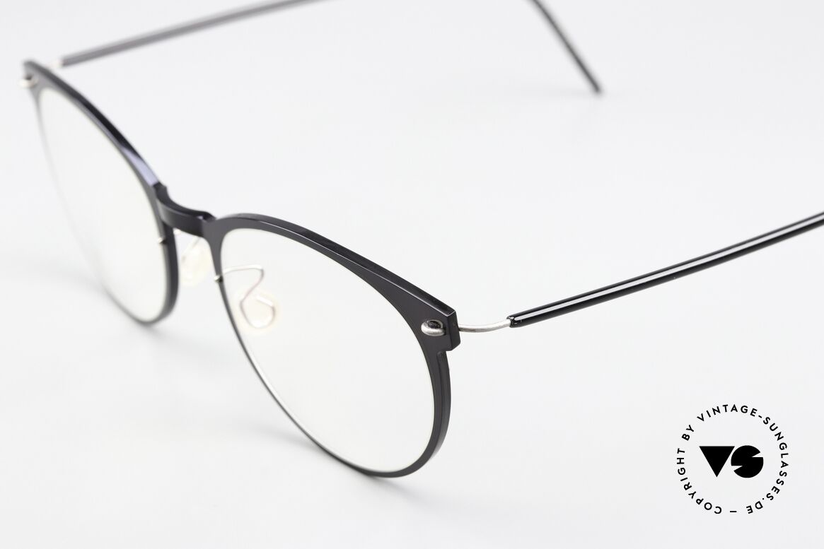 Lindberg 6517 NOW Temples With Acetate Cover, titanium temples are additionally covered with acetate, Made for Women