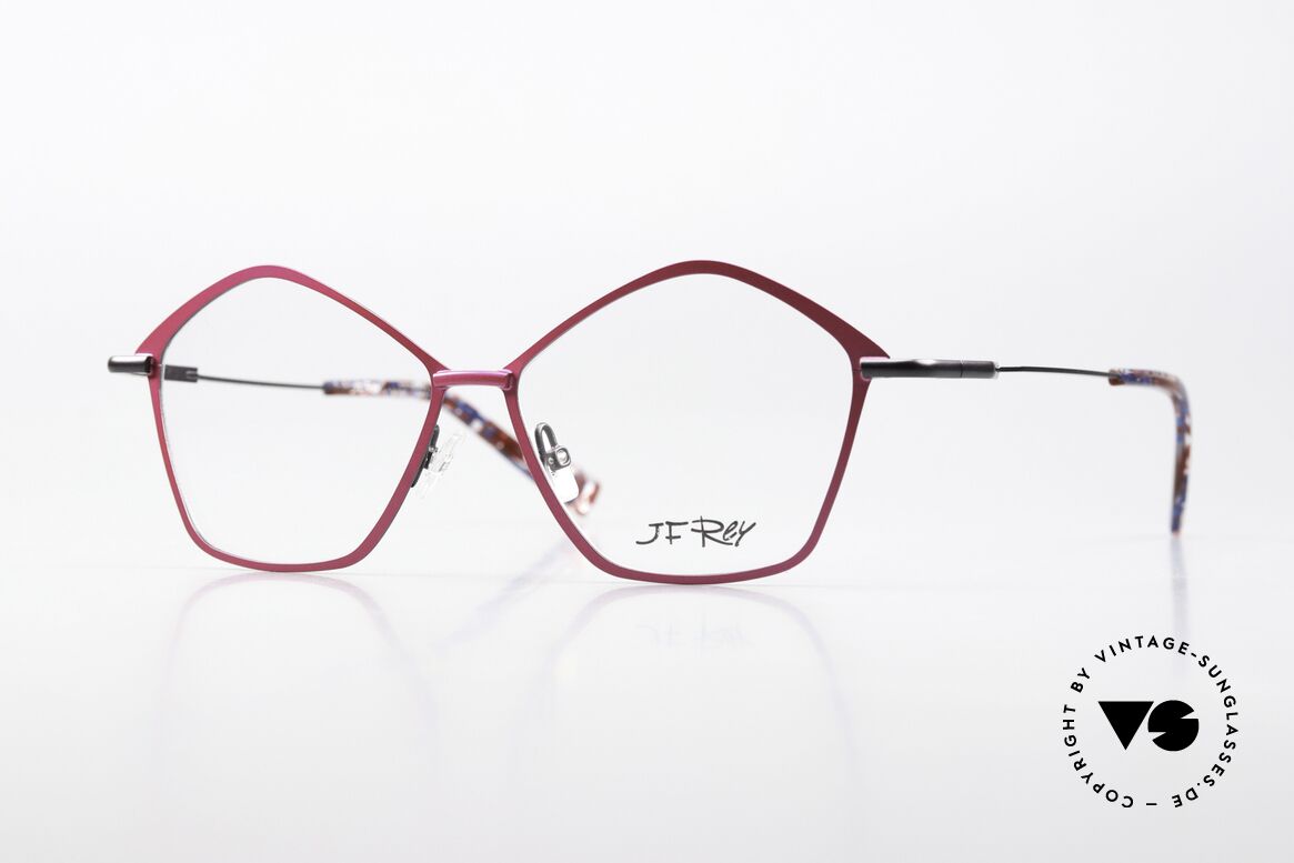 JF Rey JF2764 Ladies Frame Pink & Black, J.F. Rey glasses, model JF1496, col. 7020, size 50-16, Made for Women