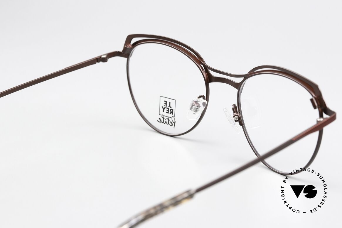 JF Rey PM081 Ladies Frame Ruby & Brown, of course unworn in premium quality, made in France, Made for Women