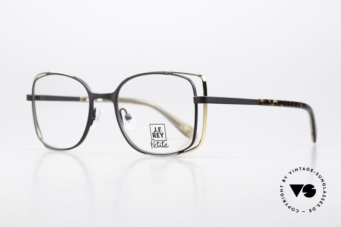 JF Rey PM074 Ladies Frame Black & Rosé, J.F. Rey represents vibrant colors and shapes as well, Made for Women