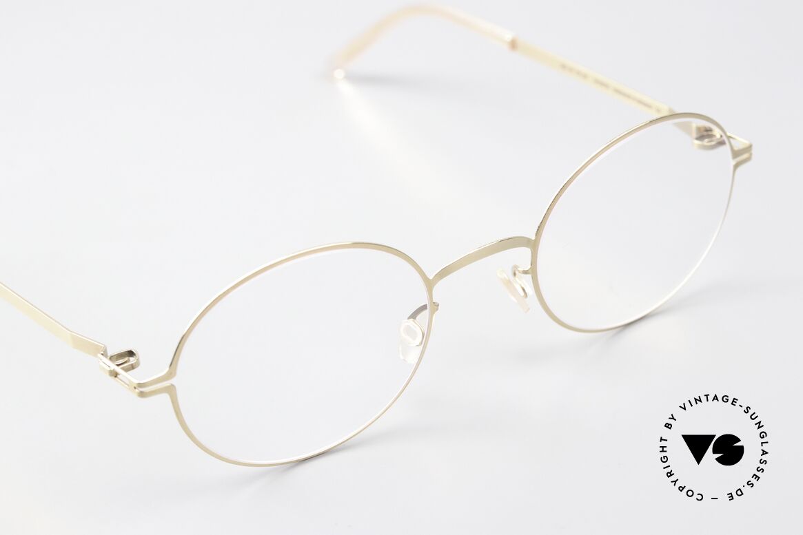 Mykita Nea Oval Frame Champagne, unworn model from 2018 comes with original packing, Made for Women