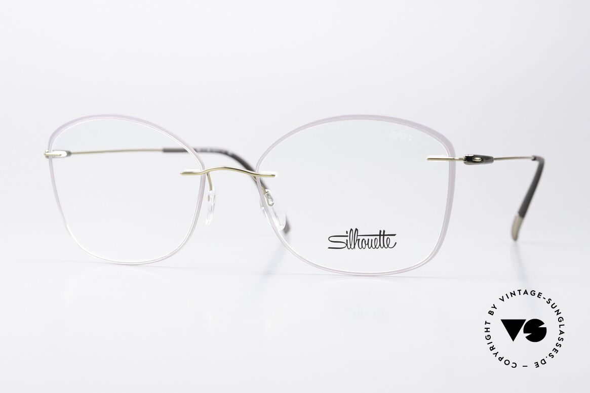 Silhouette 5500 Titan Specs Feminine Shape, Silhouette 5500 JE 5540 eyeglasses, size 55-17, 140, Made for Women