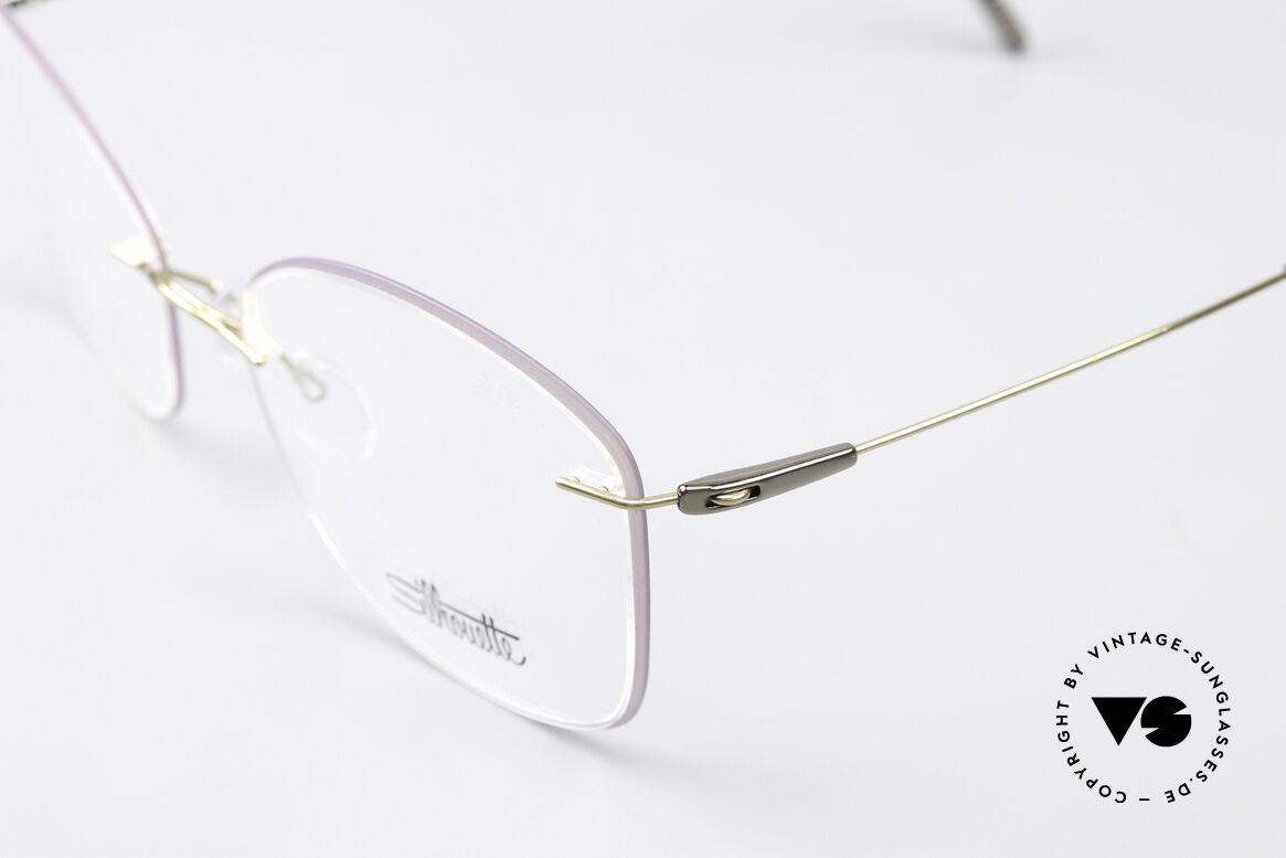 Silhouette 5500 Titan Specs Feminine Shape, ultra light titanium frame for ideal wearing comfort, Made for Women