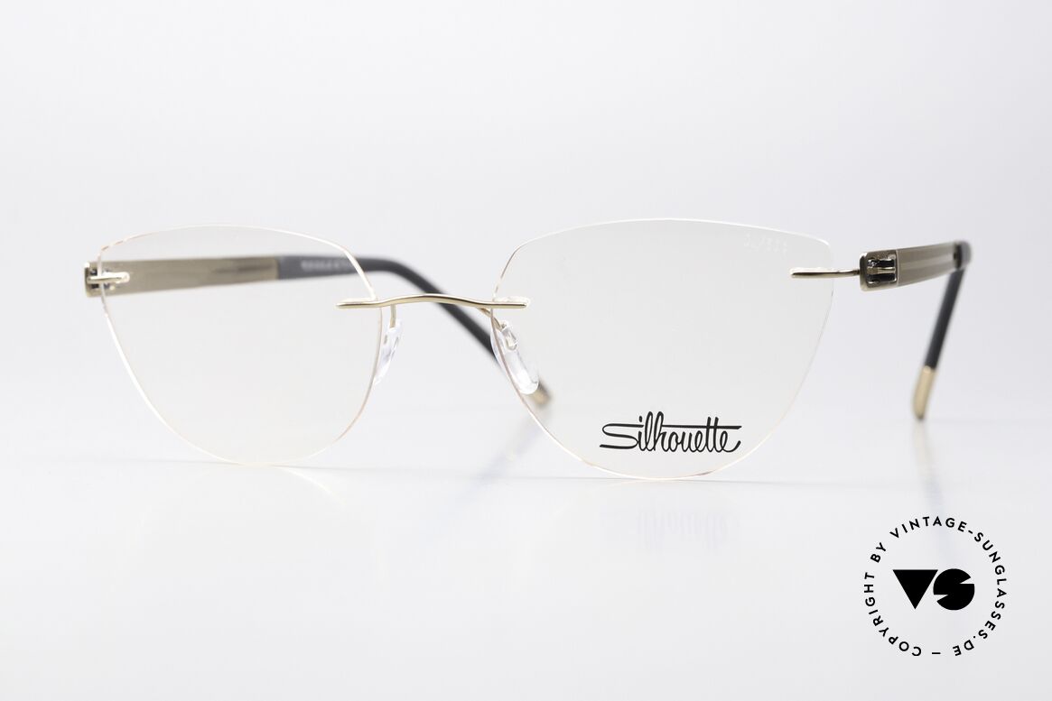 Silhouette 5236 Ladies Specs Cateye Design, Silhouette 5236 20 6051 glasses, size 53-19, 145, Made for Women