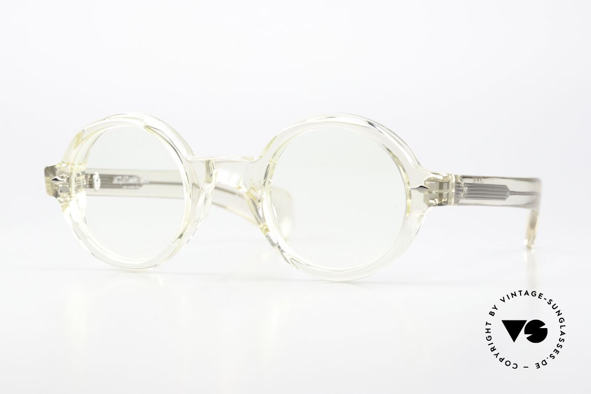 Jacques Marie Mage Fumio Dedicated To Fumio Hayasaka, round eyeglasses by Jacques Marie Mage; FUMIO, Made for Men