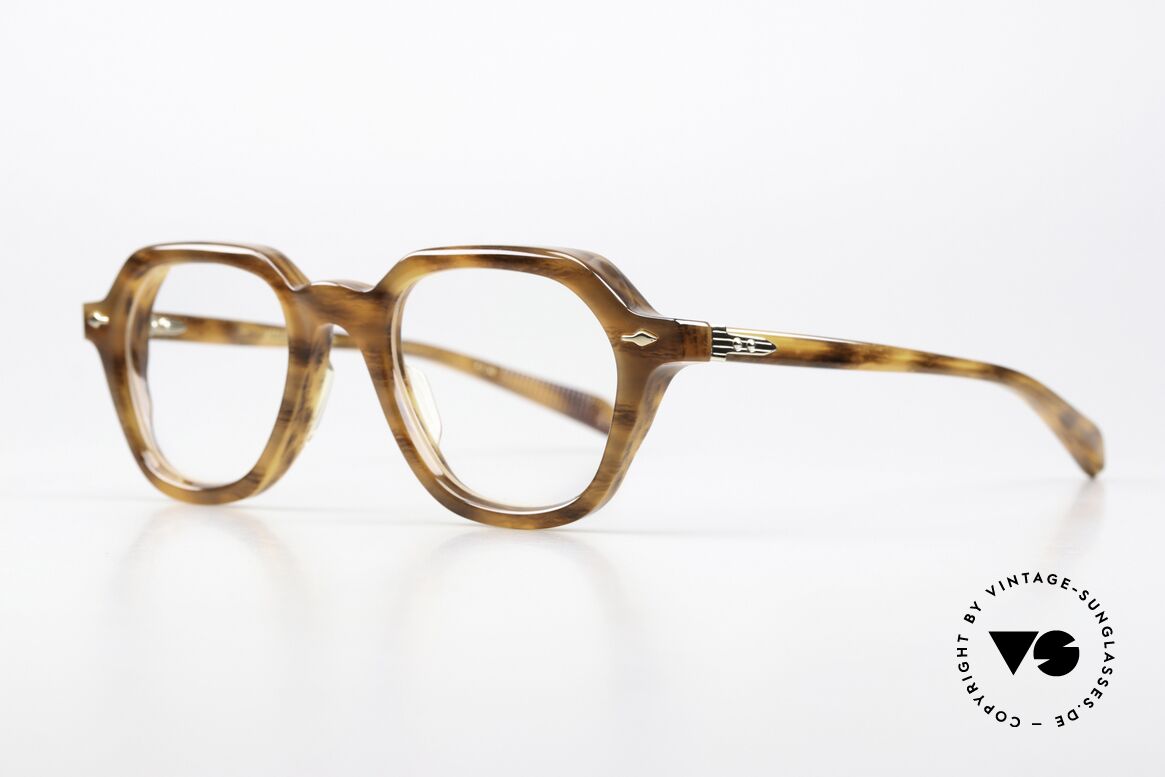 Jacques Marie Mage Insley Architects & Painters Specs, Insley-Oak, Light Gold, Demo CR39, Limited 47/22, Made for Men