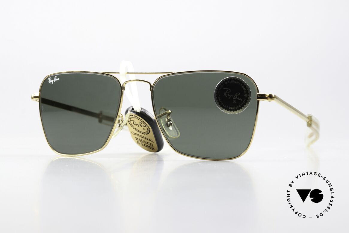 Ray Ban Caravan Timeless Celebrity Shades, CARAVAN (USA): the Ray-Ban classic made of metal, Made for Men