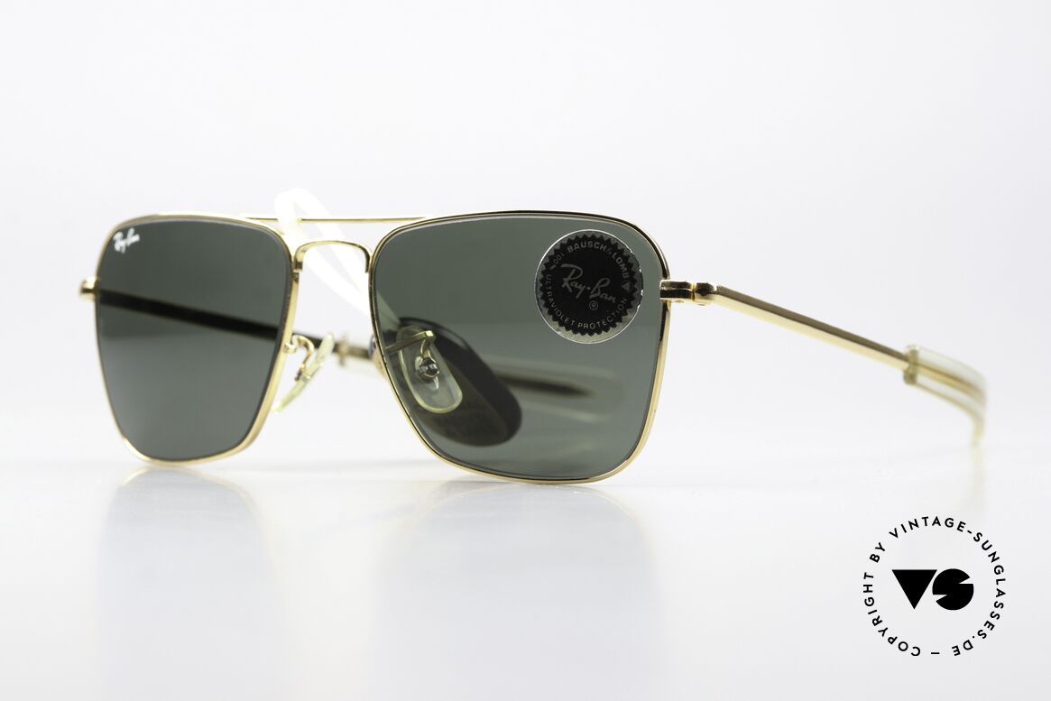 Ray Ban Caravan Timeless Celebrity Shades, model worn in numerous movies by various celebrities, Made for Men